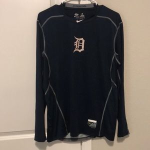 Detroit tigers long sleeve BP shirt